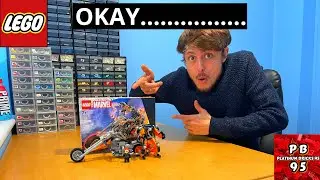 LEGO MARVEL SET #76245 GHOST RIDER MECH AND BIKE REVIEW!!! (I DO NOT GET THIS LEGO SET ATALL!)