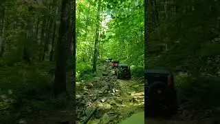 riding around Windrock offroad Park with the jeep family ✌️ #jeeplife #windrockoffroadpark