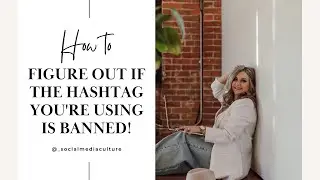 You Might Be Using Banned Hashtags! Use this quick and easy tool to check- #socialmediamarketingtip