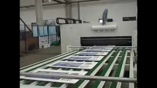 ZYKM II 700x1800 HIGH SPEED AUTOMATIC PRINTING SLOTTING WITH DIE CUTTING MACHINE