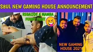 Mortal Editor+Scout Number Leak|S8UL New Biggest Gaming House Live Announcement| Mr. Sanskari Gaming