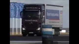 Test Mercedes Benz Actros Gigaspace + naczepa Schmitz Cargobull