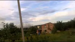 Луганск обстрел района поселка Роскошное 15 июля shelling Lugansk