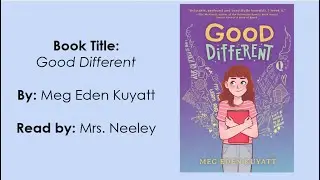 Part 3 - Good Different By Meg Eden Kuyatt