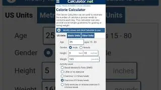 How to Calories Calculator Tamil +91 9952610832 #calories #bmicalculator