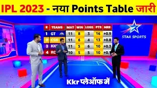 IPL 2023 Points Table Today - Can Pbks Still Qualify For Playoffs 2023
