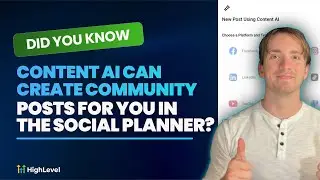Did You Know Content AI Can Create Community Posts for You in the Social Planner?
