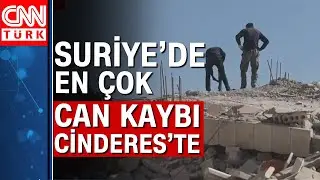 Depremin vurduğu Cinderes'te 800 kişi hayatını kaybetti