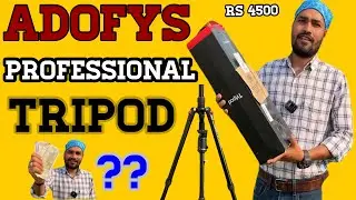Unboxing Adofys Professional Tripod 🤗 best tripod for YouTube #viralvideo