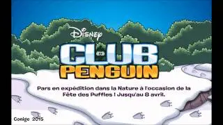 [Club Penguin] F&ecirc;te des Puffles 2015 - Page de chargement connexion