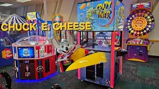 Arcade game at CHUCK E CHEESE Herndon Virginia #arcade24 #clawmachine24  #chuckecheese24