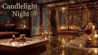 Winter Night Lounge – Relaxing Jazz for Sleep | Cozy Piano & Candlelight
