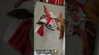 Realistic Cow Drawing ✍️😍🐄#art #shorts #youtube
