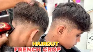 French ￼Crop Haircut Tutorial Hindi | Sahil Barber