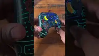 PowerA Pac-Man RGB LED Nintendo Switch Wireless Controller #pacman