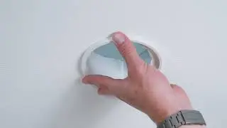 NoShow &Oslash;125 &ndash; Flush Installation in Stretch Ceiling (Clamp Ring) | Step-by-Step Guide