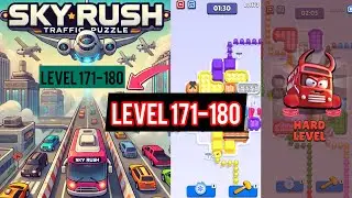 Sky Rush : Traffic Puzzle Level 171-180 Walkthrough