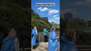 The 360 close up view of Niagara Falls 🌊 #NiagaraFalls #CloseUpView