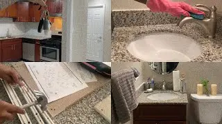 MOVING INTO MY FIRST APARTMENT! empty apt tour! deep clean & decorate with me| cleaning motivation