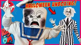 Fun.com Ghostbusters and Beetlejuice costumes UNBOXING review