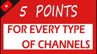 Tips for Every Type Of Youtube Channels for Growth in 2021 | @YouJump #utube #youtube