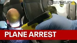 Atlanta police body camera video shows arrest of Frontier Airlines passenger with box cutter