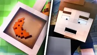 Biscuit Dunking (Minecraft Animation)