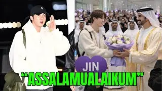 BTS Arrives in Dubai—U.S. Media Says JIN’s Calm Moment Signals All Seven Members Have Returned