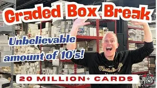 Graded Box Break! Exploring the 20 Million+ Card Collection | Unbelievable amount of graded 10s!