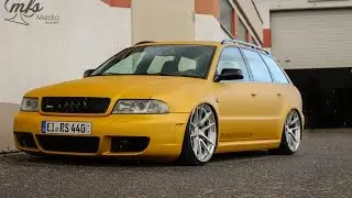 Audi RS4 B5 | Airlift | Rotiform | Trailer by MFS Media &spades;