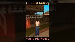 CJ Stumbled Upon His OWN SECRET House Suddenly l #gtasanandreas (gta)