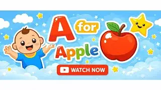 A for Apple 🍎 | ABC Learning for Kids | Happy Kids Learning