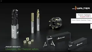 Präzisionswerkzeuge Produkt Innovationen 2020-2 Drehen, Bohren, Gewinden, Fräsen - Walter Tools