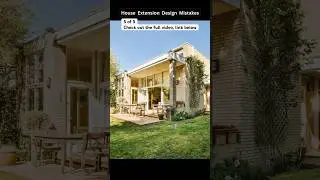 Build an intermediate space for your house extension