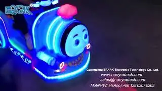 EPARK Thomas Square Park Small Amusement Equipment Kiddie Ride Fiberglass Electric Ride Cars