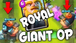 Royal Giant + Ice Wizard Deck - Arena 9,10