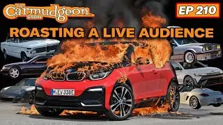 We Roast Member's Cars, Live at The Motoring Club &mdash; Carmudgeon w/ Cammisa & Derek Tam-Scott &mdash; Ep 210