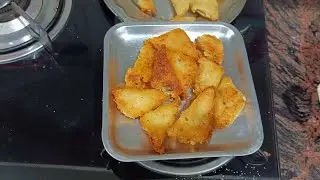 # suji aloo ka triangle shape 🧀