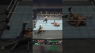 2 pin-fall attempts, 1 ref.