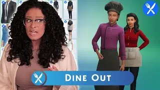28 CAS items is a JOKE | The Sims 4: Dine Out