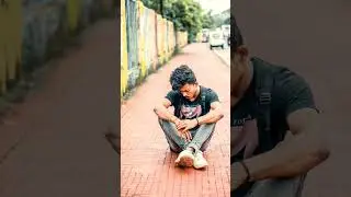Road side sitting pose /photoshoot bts#procinematics