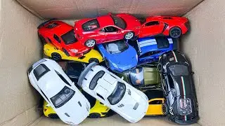Box Full of Model Cars -Mazda Mx5, Koenigesgg Jesko, Lamborghini Scv12, Byd Yang Wang U8, Toyota Car