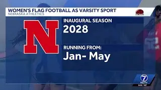 Nebraska Athletic Department announces addition of women's flag football as a varsity sport
