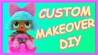 L.O.L Surprise Glitter Series Doll DIY | TALKING Glitterati DIVA Doll