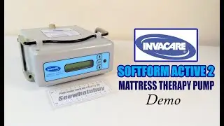SOLD - INVACARE SOFTFORM ACTIVE 2 HYBRID PRESSURE BED AIR CARE MATTRESS THERAPY PUMP UK