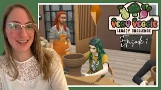 🌿 Gen 1: Broccoli Begins! | Sims 4 Very Veggie Challenge by lilsimsie 🥦