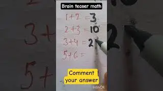 IQ test🤔 only for genius# math# ytshort
