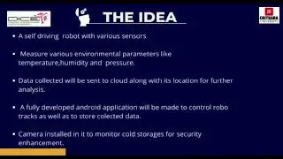 Cold Storage Robot  | Chitkara University NewGen IEDC #prototype #funding #chitkarauniversity