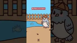 Be There Or Be Square 🐠 Birdie & Fish | Animation Meme | Original Audio: ​⁠@Glitsxo
