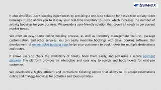 Ticket Booking Solutions